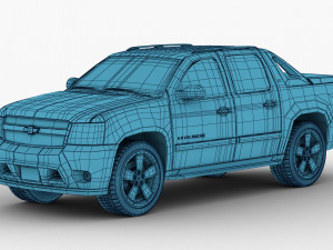 Chevrolet avalanche 3D 模型