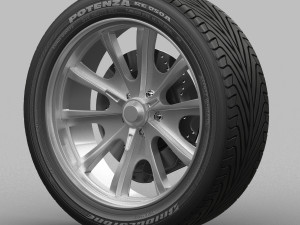 rim wheel 3D Model