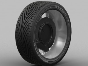 rim wheel 3D 模型