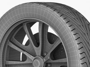 rim wheel 3D Model