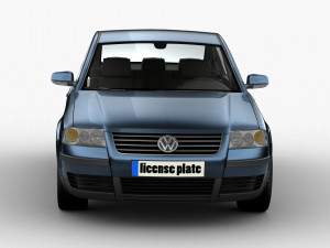 volkswagen passat 19 tdi Modelo 3D