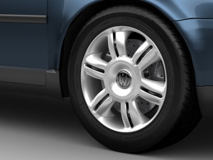 volkswagen passat 19 tdi Modelo 3D