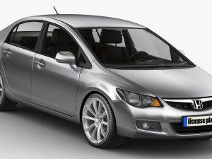 honda civic Modèle 3D