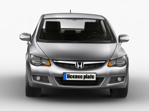 honda civic Modèle 3D