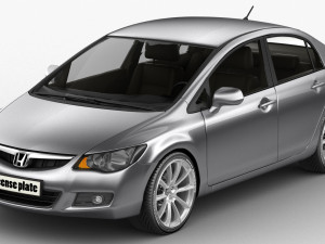 honda civic Modèle 3D