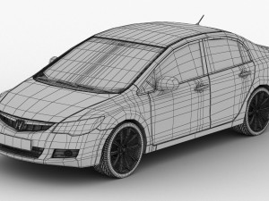 honda civic Modèle 3D