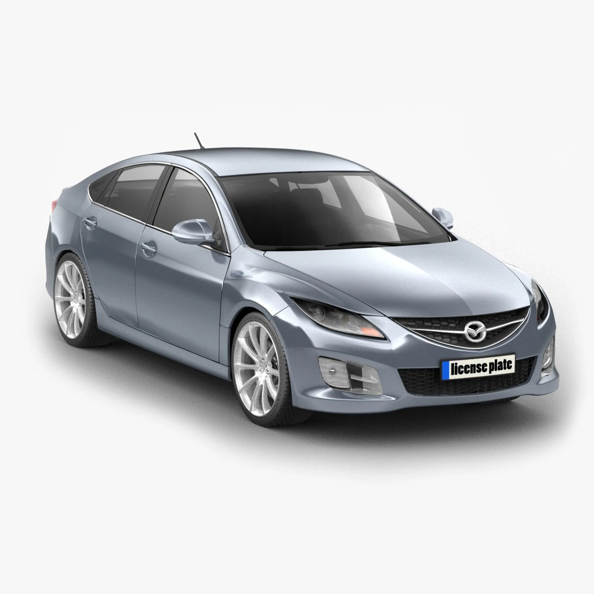 mazda 6 3D Model .c4d .max .obj .3ds .fbx .stl .blend 