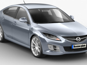 mazda 6 3D 模型