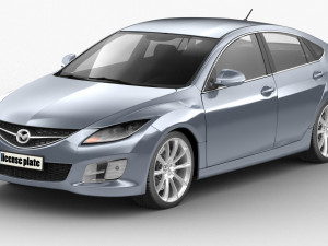mazda 6 3D 模型