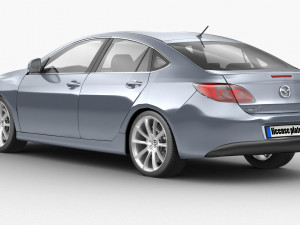mazda 6 3D 模型