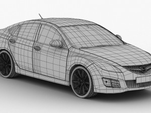 mazda 6 3D 模型