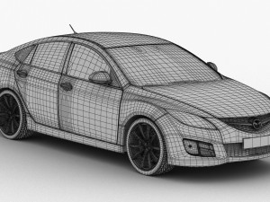 mazda 6 3D 模型