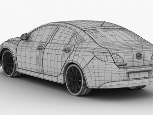 mazda 6 3D 模型