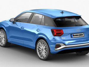 audi q2 3D Model