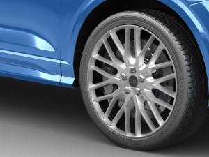 audi q2 3D Model