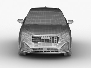 audi q2 3D Model