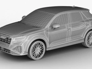 Audi q2 3D Model