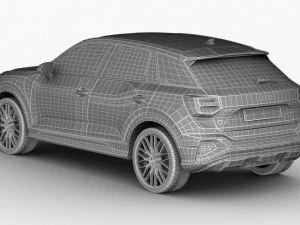 Audi q2 3D Model