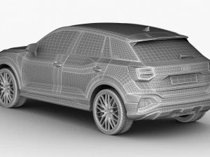 Audi q2 3D Model