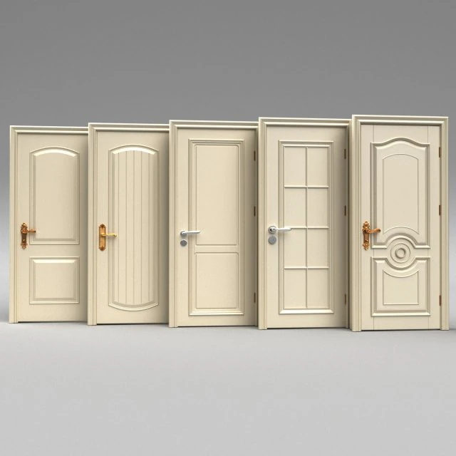 门 3D 模型 .c4d .max .obj .3ds .fbx .stl .blend 