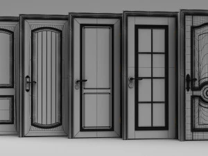 门 3D 模型