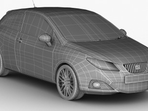 seat ibiza 3D Model