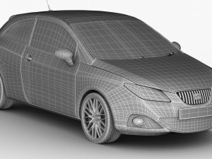 seat ibiza 3D Model