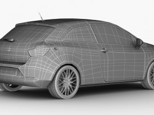 seat ibiza 3D Model