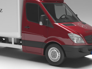 MERCEDES-BENZ SPRNTER 316 CDI BAKGAVELLYFT 3D मॉडल
