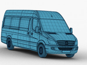 MERCEDES SPRNTER 316 CD COMFORT PLUS 3D Model