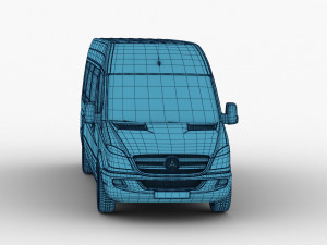 MERCEDES SPRNTER 316 CD COMFORT PLUS 3D Model