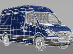 MERCEDES BENZ SPRNTER Modèle 3D