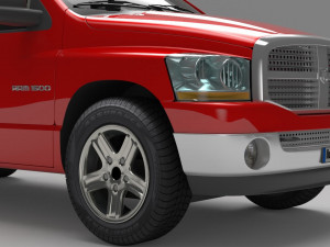 Dodge Ram 1500 3D Model