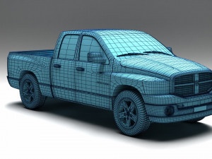 Dodge Ram 1500 3D Model