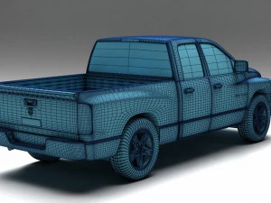 Dodge Ram 1500 3D Model