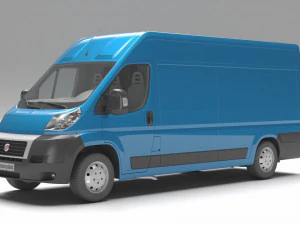 Fiat Ducato Van 3D Model