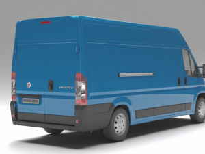 Fiat Ducato Van 3D 모델