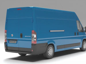 Fiat Ducato Van 3D Model