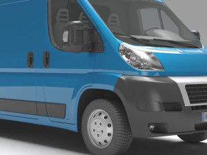 Fiat Ducato Van 3D Model