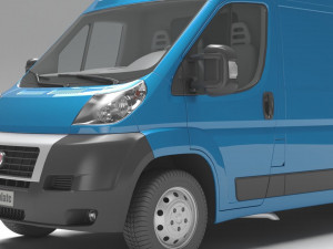 Fiat Ducato Van 3D 모델