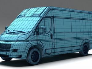 Fiat Ducato Van 3D 모델