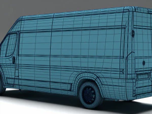 Fiat Ducato Van 3D Model