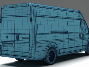Fiat Ducato Van 3D 모델