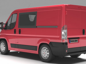 Fiat Ducato Van 3D Модель