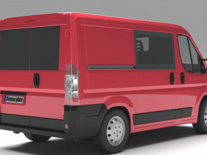 Fiat Ducato Van 3D Модель
