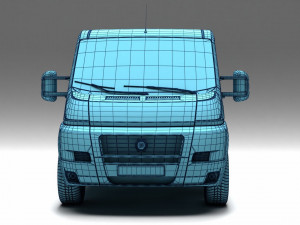Fiat Ducato Van 3D Модель