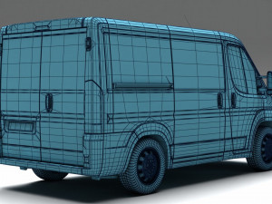 Fiat Ducato Van 3D Модель