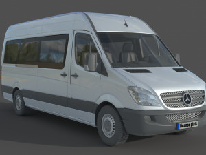 Mercedes Sprinter 316 CDI Comfort Plus 3D Model