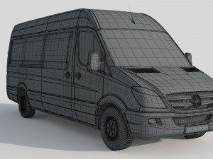 Mercedes Sprinter 316 CDI Comfort Plus 3D Model