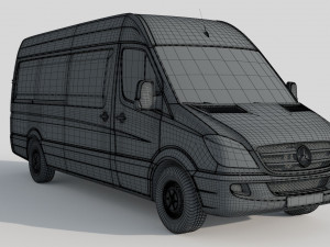 Mercedes Sprinter 316 CDI Comfort Plus 3D Model